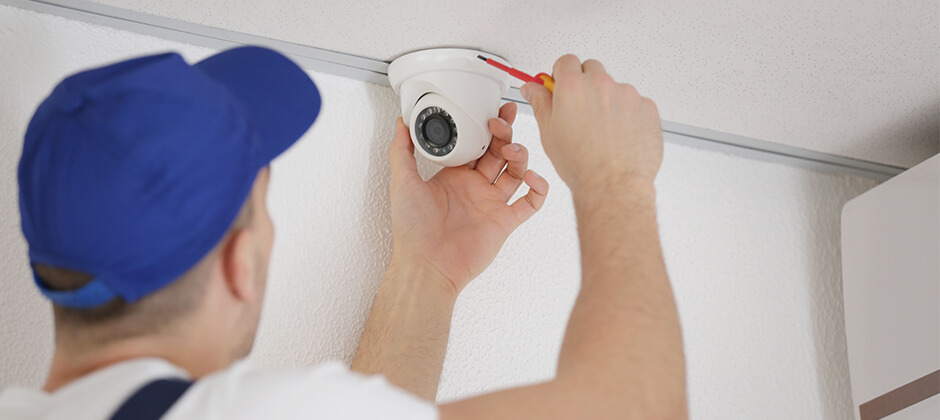 Security Camera Install in a Call Center in Fort Worth