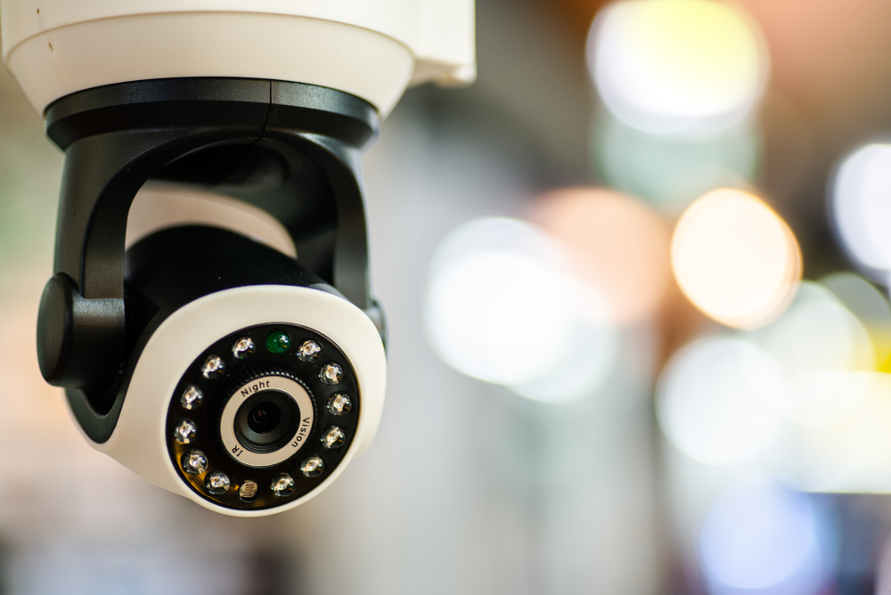 IP Security Camera in Action