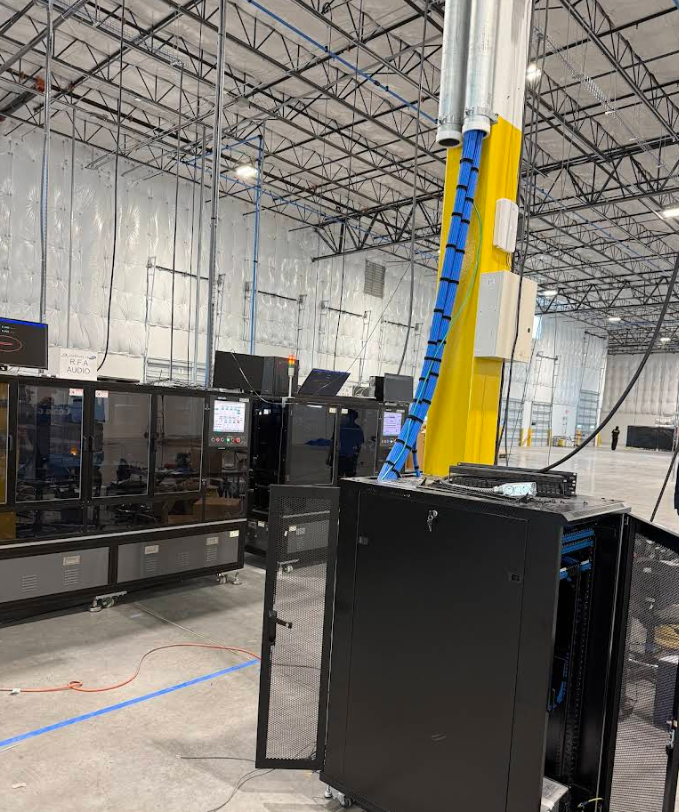 Warehouse cabling